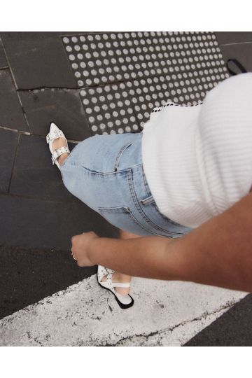 ZIMBI / White Patent